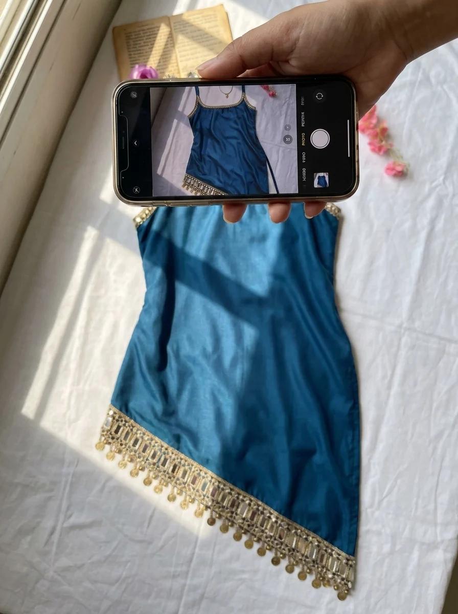 Zuri AI — upload your photo: AI kurti product photography