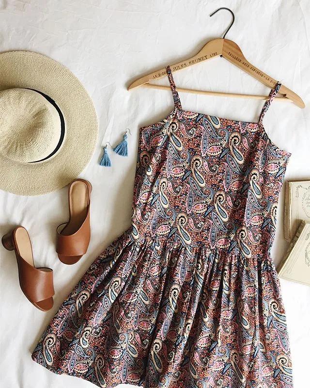 paisley slip kurti photo before AI catalogue generation