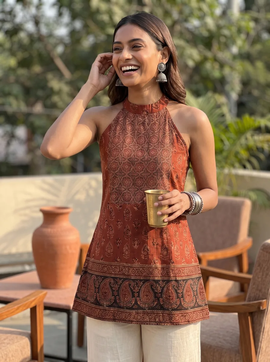 HERITAGE PLASTER — AI kurti photography style by Zuri AI