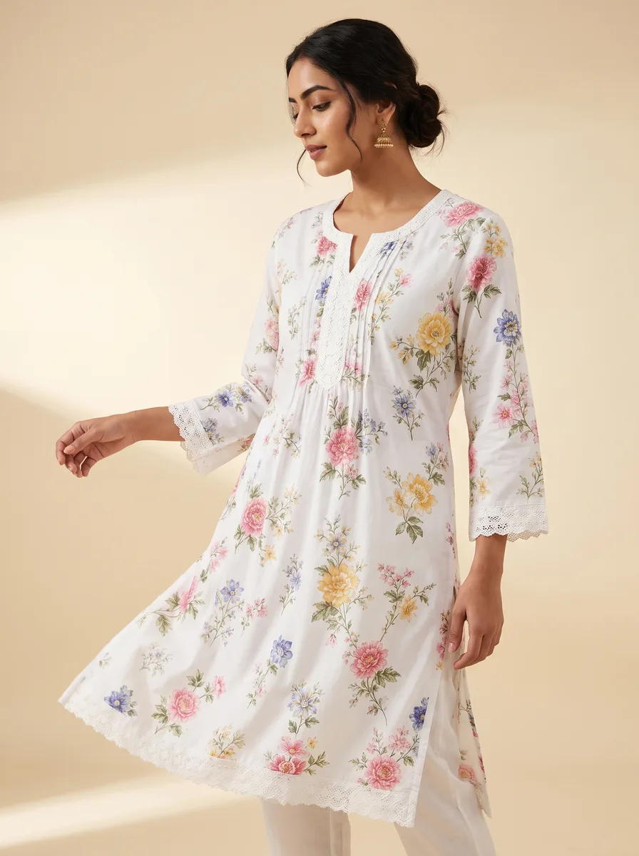 FABRIC DRAPE — AI kurti photography style by Zuri AI
